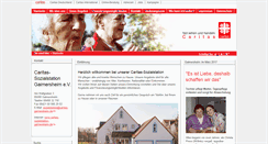 Desktop Screenshot of caritas-sozialstation-gaimersheim.de